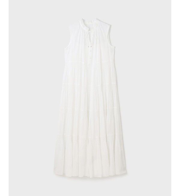 GRACE CONTINENTAL「ティアードマキシカフタンワンピース 」|ワンピース|