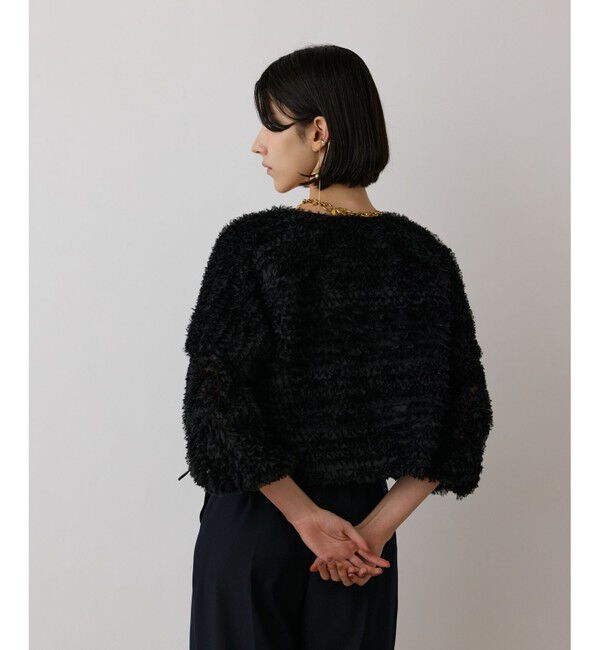 GRACE CONTINENTAL「フラワーチュール刺繍ブルゾン」|ブルゾン・スタジャン|