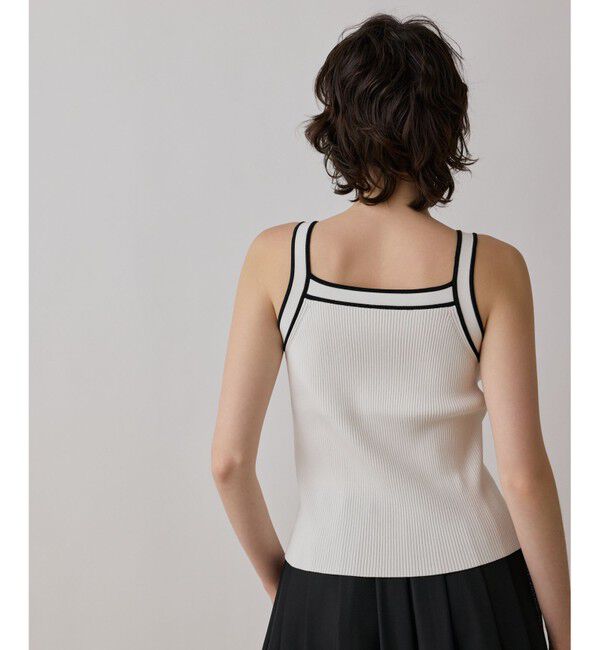 GRACE CONTINENTAL「バイカラーリブニットトップ」|その他|