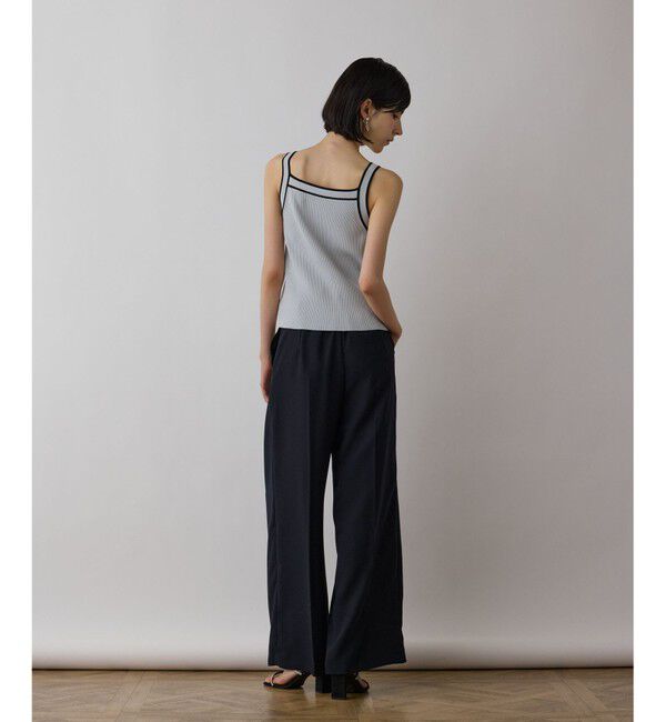 GRACE CONTINENTAL「バイカラーリブニットトップ」|その他|