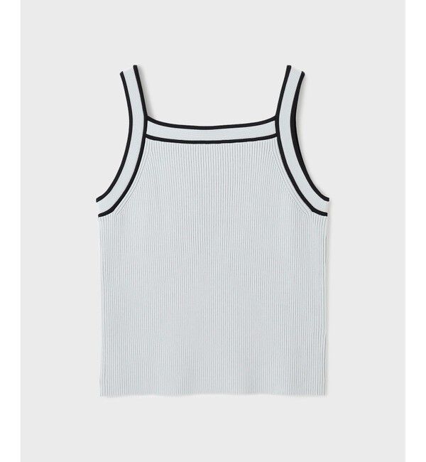 GRACE CONTINENTAL「バイカラーリブニットトップ」|その他|