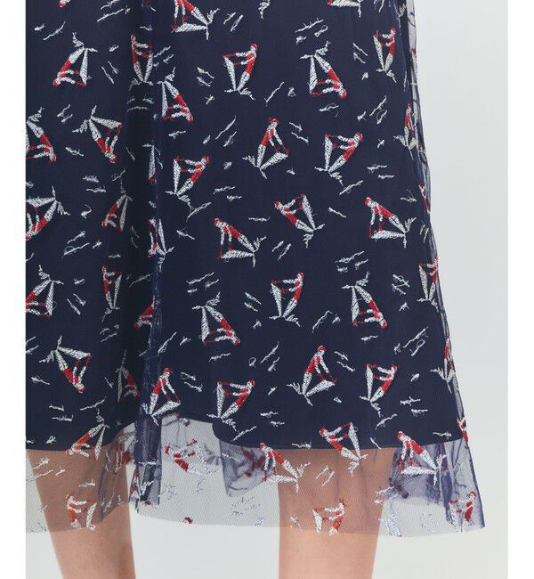 Grace Class「マリンembフレアスカート」|スカート|