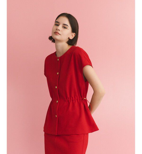 Grace Class「ダブルクロスジャージトップ」|Tシャツ・カットソー|