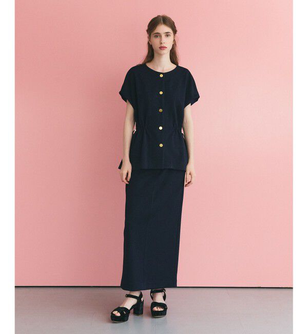 Grace Class「ダブルクロスジャージトップ」|Tシャツ・カットソー|