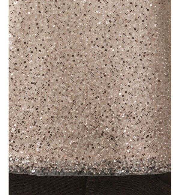 GRACE CONTINENTAL「ビーズ刺繍トップ」|Tシャツ・カットソー|