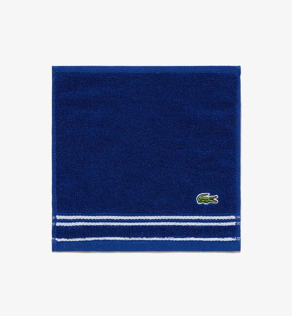LACOSTE「ベーシックタオルハンカチ」|タオル|ロイヤルブルー