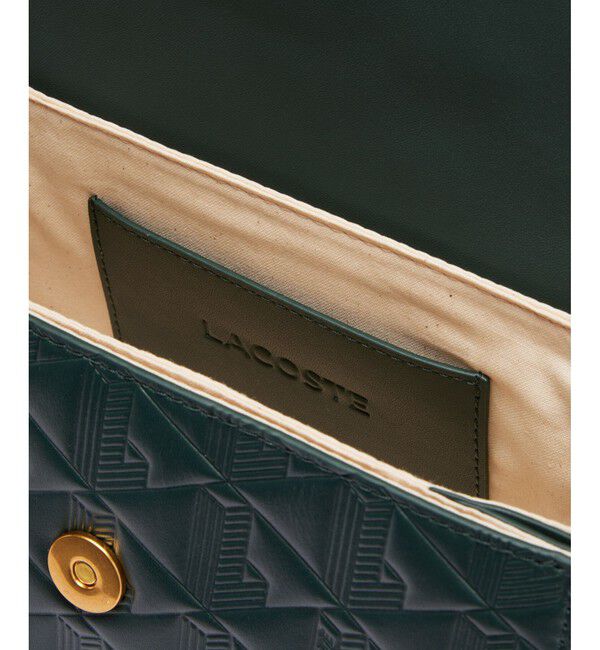 LACOSTE「マヘキ レザーメッセンジャーバッグ / ショルダーバッグ」|ショルダー・メッセンジャー|