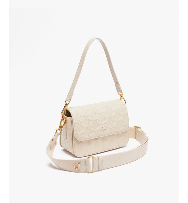 LACOSTE「マヘキ レザーメッセンジャーバッグ / ショルダーバッグ」|ショルダー・メッセンジャー|