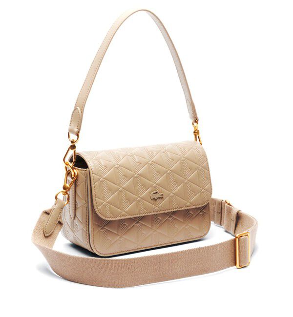 LACOSTE「マヘキ レザーメッセンジャーバッグ / ショルダーバッグ」|ショルダー・メッセンジャー|