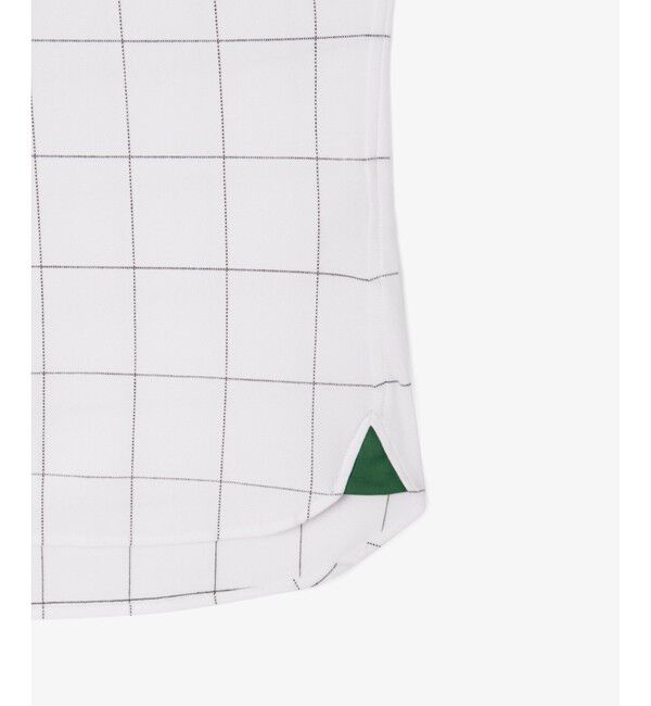 LACOSTE「ウィンドウペーンチェックジャージシャツ」|シャツ・ブラウス|