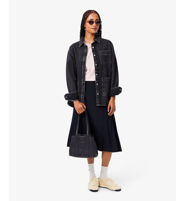 LACOSTE「シティコート スモールレザートートバッグ」|トートバッグ|