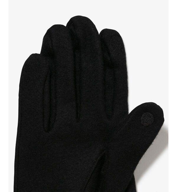LACOSTE「カシミヤブレンドウールジャージグローブ」|手袋|