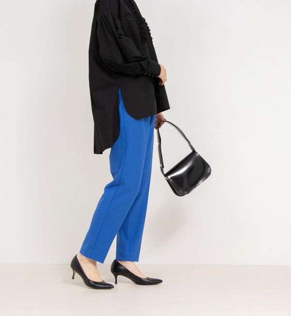 NOLLEY'S「ウォッシャブル裏起毛タックスリムパンツ」|その他|