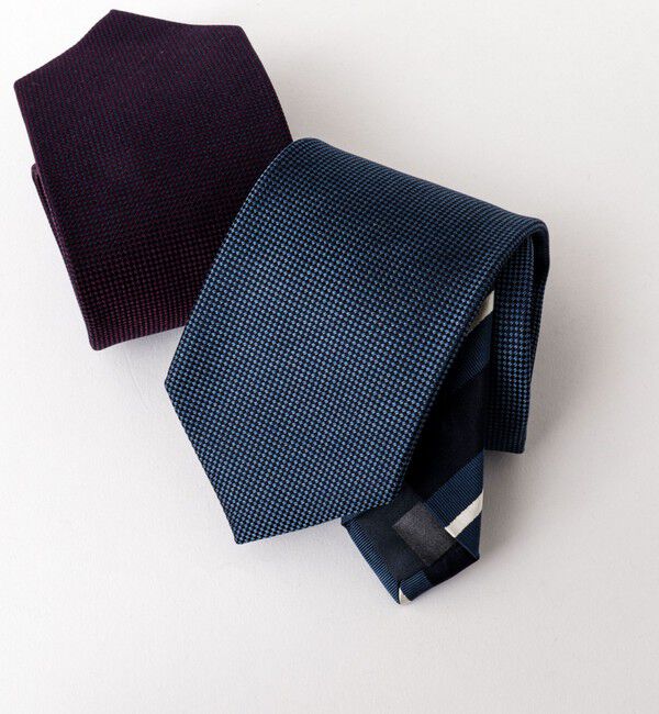 NOLLEY'S goodman「クレリックケンボウTOPメランジネクタイ 25AWコレクション」|ネクタイ・蝶ネクタイ|