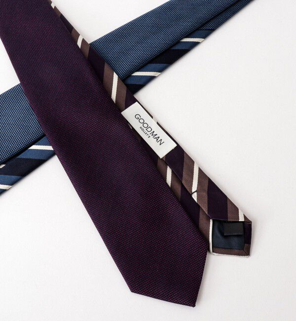 NOLLEY'S goodman「クレリックケンボウTOPメランジネクタイ 25AWコレクション」|ネクタイ・蝶ネクタイ|