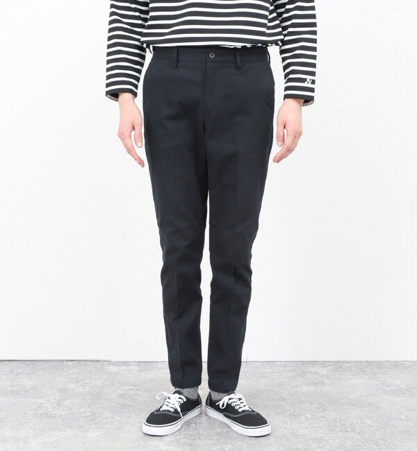 NOLLEY'S goodman「コットンカルゼ裏微起毛ストレッチスリムフィット 25AW」|チノ|