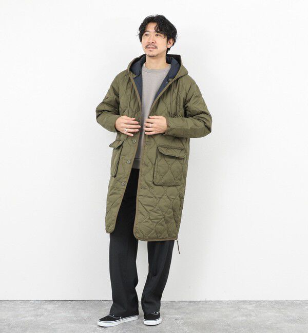 NOLLEY'S goodman「【TAION/タイオン】MILITALY HOOD LONG DOWN JKT 25AW」|ダウン|