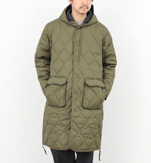 NOLLEY'S goodman「【TAION/タイオン】MILITALY HOOD LONG DOWN JKT 25AW」|ダウン|