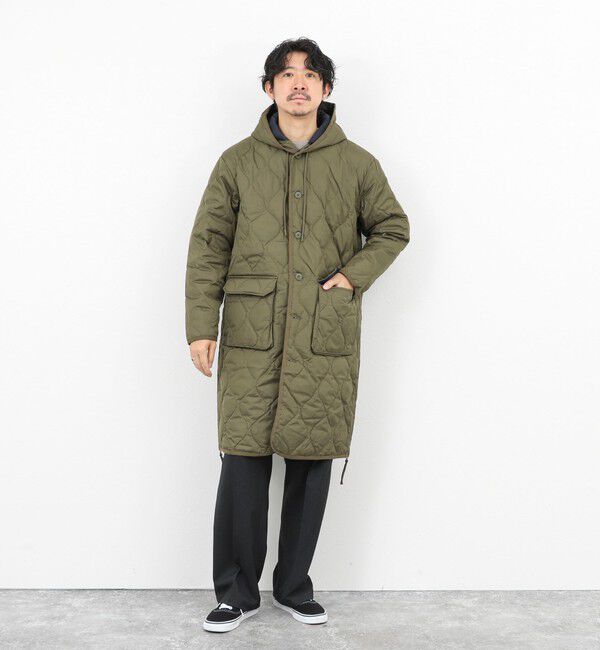 NOLLEY'S goodman「【TAION/タイオン】MILITALY HOOD LONG DOWN JKT 25AW」|ダウン|