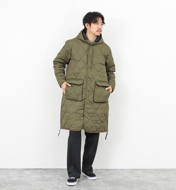NOLLEY'S goodman「【TAION/タイオン】MILITALY HOOD LONG DOWN JKT 25AW」|ダウン|