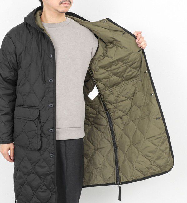 NOLLEY'S goodman「【TAION/タイオン】MILITALY HOOD LONG DOWN JKT 25AW」|ダウン|