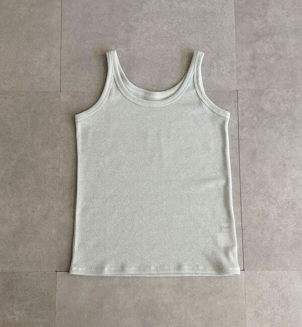 fredy emue「ラメリブタンクトップ」|タンクトップ|