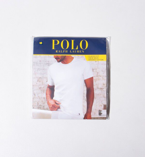 GLOSTER「【POLO RALPH LAUREN/ポロ ラルフ ローレン】クルーネックアンダーシャツ Tシャツ」|Tシャツ・カットソー|