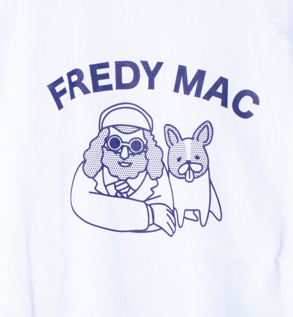 FREDY MAC「【FREDYMAC/フレディマック】プレッピーおじさん &dog オリジナルボディ Tシャツ」|Tシャツ・カットソー|