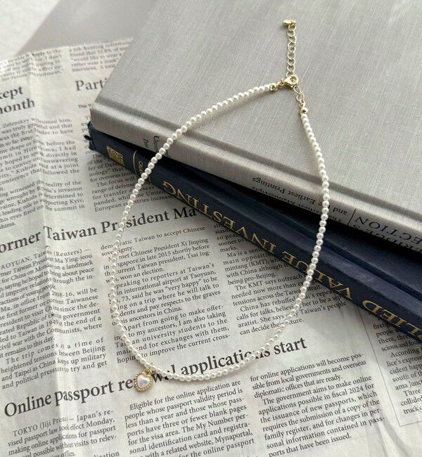 fredy emue「モチーフトップパールネックレス」|ネックレス|