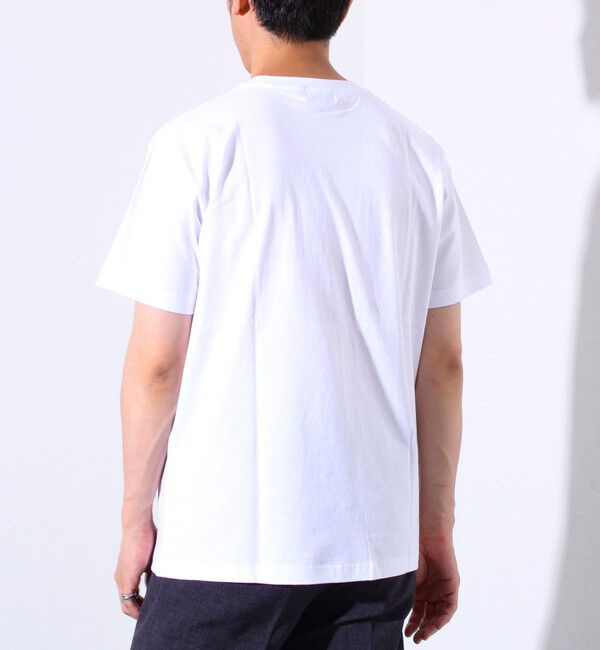 GLOSTER「【GLOSTER/グロスター】オープンエンド天竺フレブルポケT クルーネックTシャツ」|Tシャツ・カットソー|