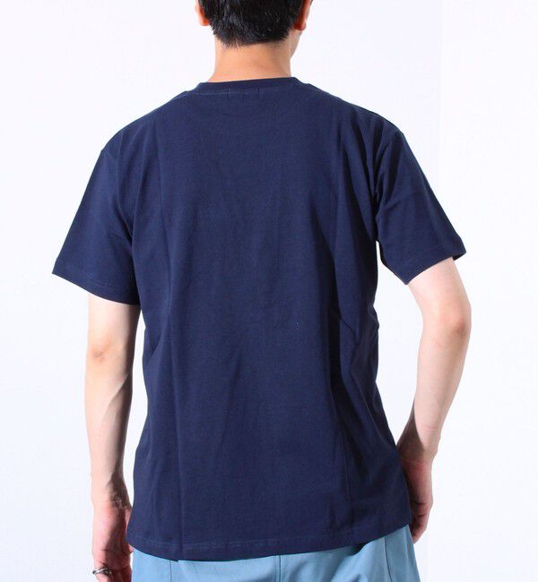 GLOSTER「【GLOSTER/グロスター】オープンエンド天竺フレブルポケT クルーネックTシャツ」|Tシャツ・カットソー|