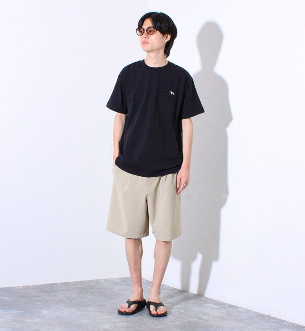 GLOSTER「【GLOSTER/グロスター】オープンエンド天竺フレブルポケT クルーネックTシャツ」|Tシャツ・カットソー|