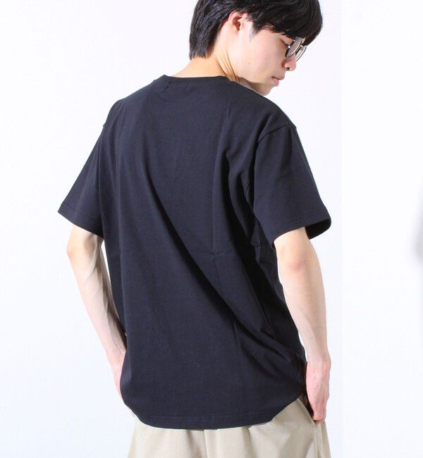 GLOSTER「【GLOSTER/グロスター】オープンエンド天竺フレブルポケT クルーネックTシャツ」|Tシャツ・カットソー|