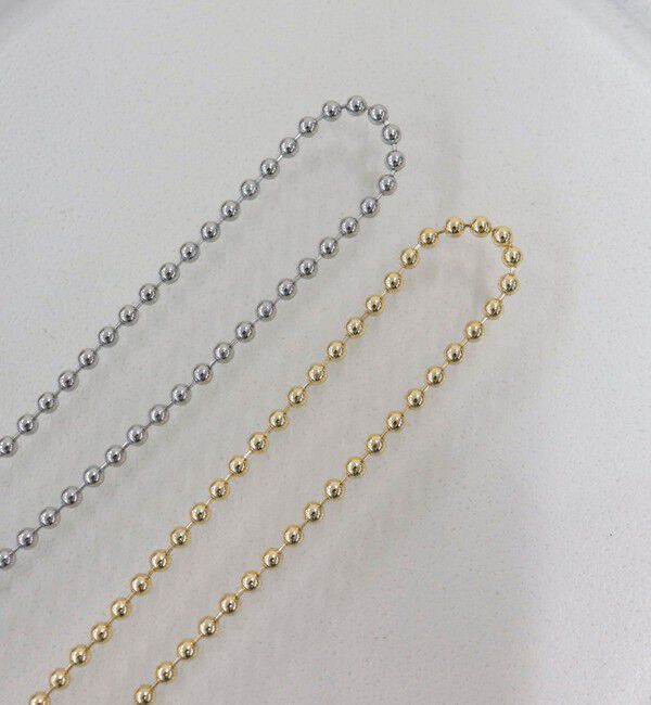 fredy emue「ハートマンテルボールチェーンネックレス」|ネックレス|