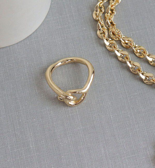 fredy emue「フックモチーフメタルリング」|リング|