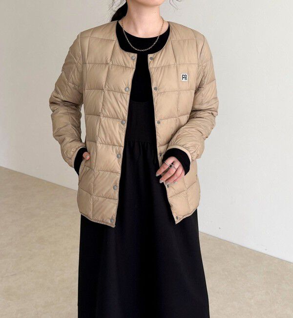 fredy emue「《別注》【TAION/タイオン】CREW NECK BUTTON DOWN JK ダウンジャケット」|ダウン|