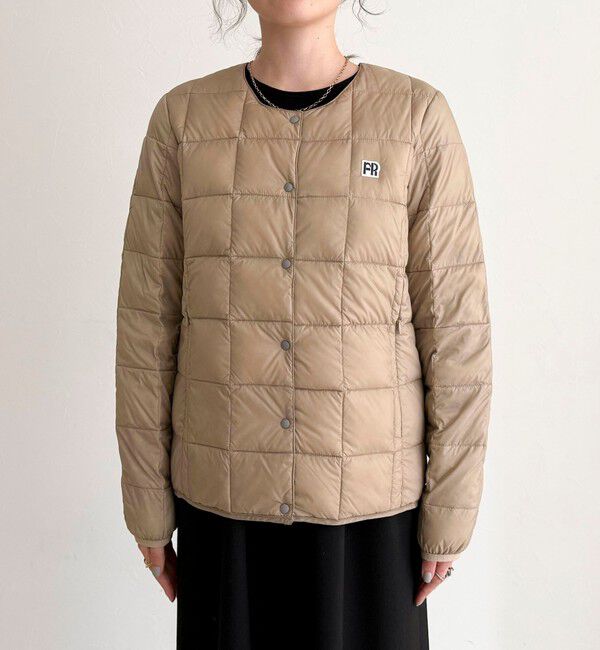 fredy emue「《別注》【TAION/タイオン】CREW NECK BUTTON DOWN JK ダウンジャケット」|ダウン|