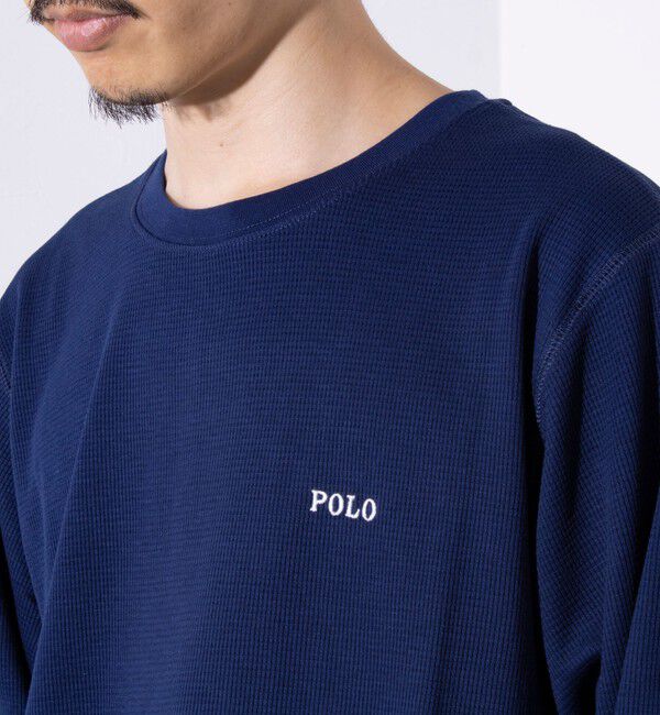 GLOSTER「【POLO RALPH LAUREN/ポロ ラルフ ローレン】ワッフルロングスリーブ」|Tシャツ・カットソー|