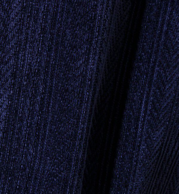 GLOSTER「【上品な光沢感】シェニールフェイクレイヤードカットソー」|Tシャツ・カットソー|