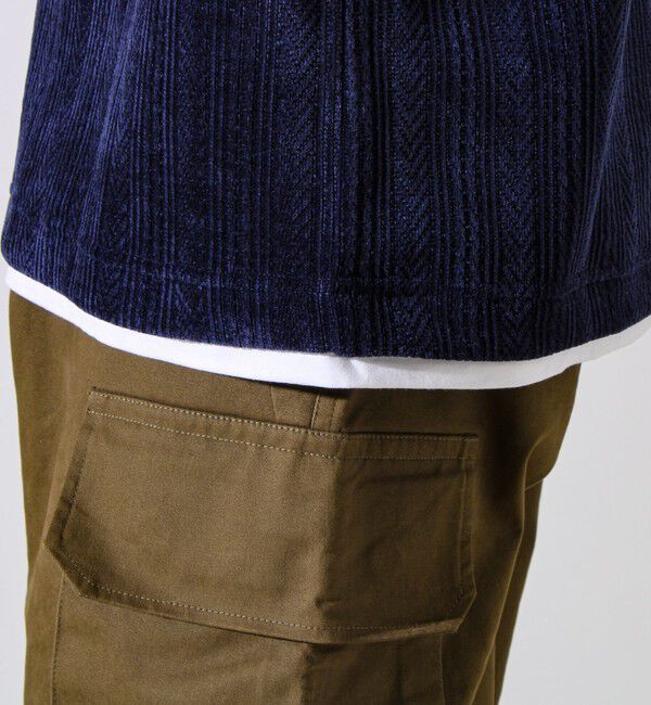 GLOSTER「【上品な光沢感】シェニールフェイクレイヤードカットソー」|Tシャツ・カットソー|