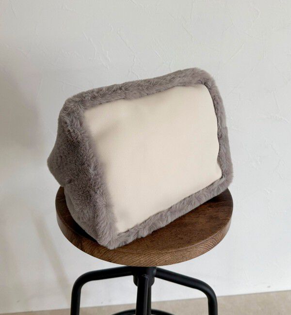 fredy emue「タッセル付エコファー2WAYトートバッグ」|ショルダー・メッセンジャー|