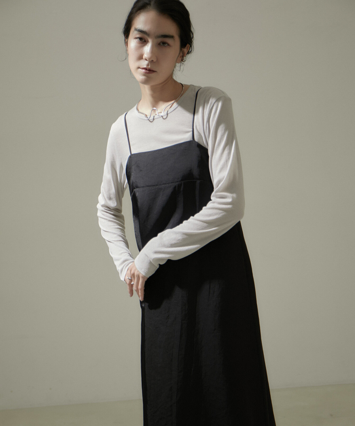 SALON adam et rope'「キャミワンピース【洗える】」|ワンピース|