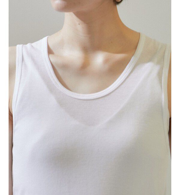 SALON adam et rope'「nu=layerスクープネックタンクトップ」|タンクトップ|