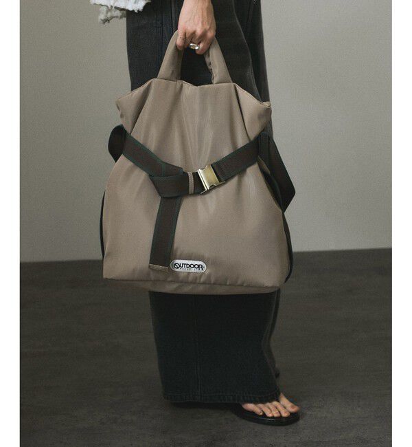 SALON adam et rope'「【追加・A4対応】【OUTDOOR PRODUCTS for SALON】別注2WAYトートバッグ4」|トートバッグ|