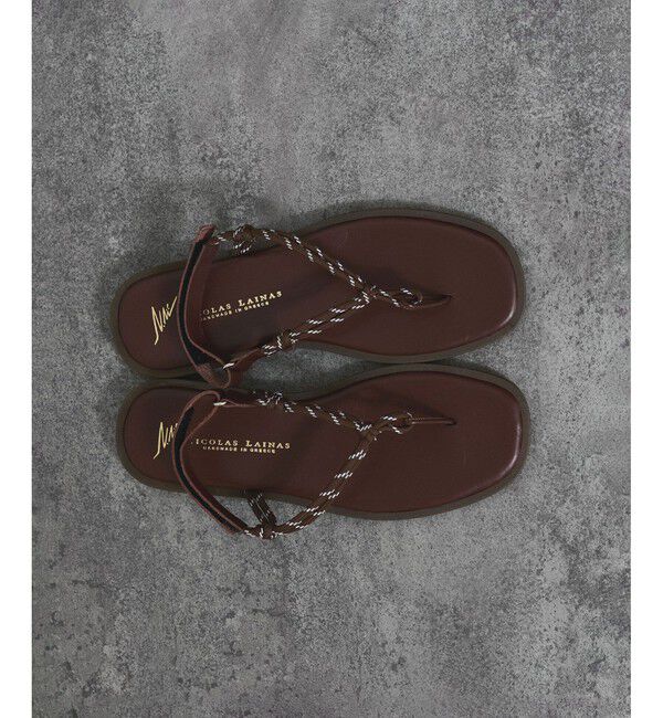 SALON adam et rope'「【NICOLAS LAINAS（ニコラスライナス）】サンダル」|サンダル|