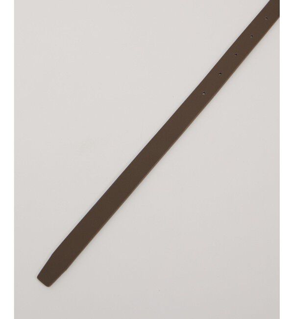 SALON adam et rope'「【W S（ドゥーブル）】レザーオーバルバックルベルト」|ベルト|