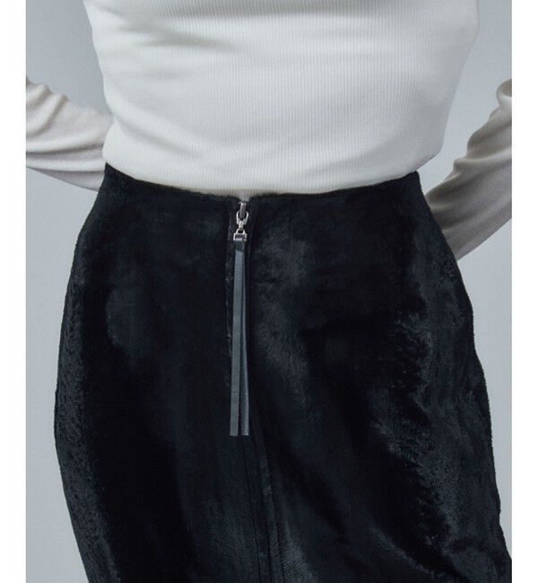 SALON adam et rope'「ポニーヘアータイトスカート」|スカート|