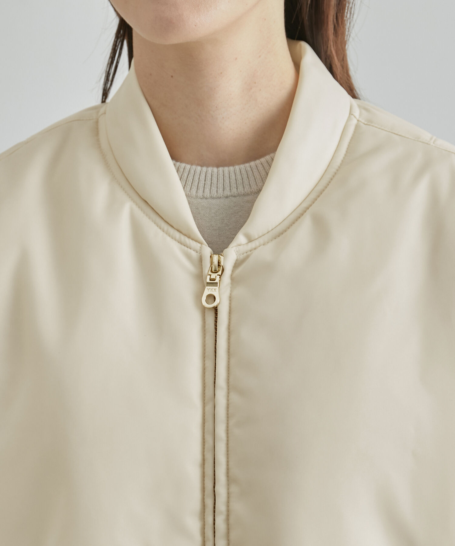 ROPE「【エディター三尋木奈保さんコラボ】フォルムブルゾンMA-1」|その他|