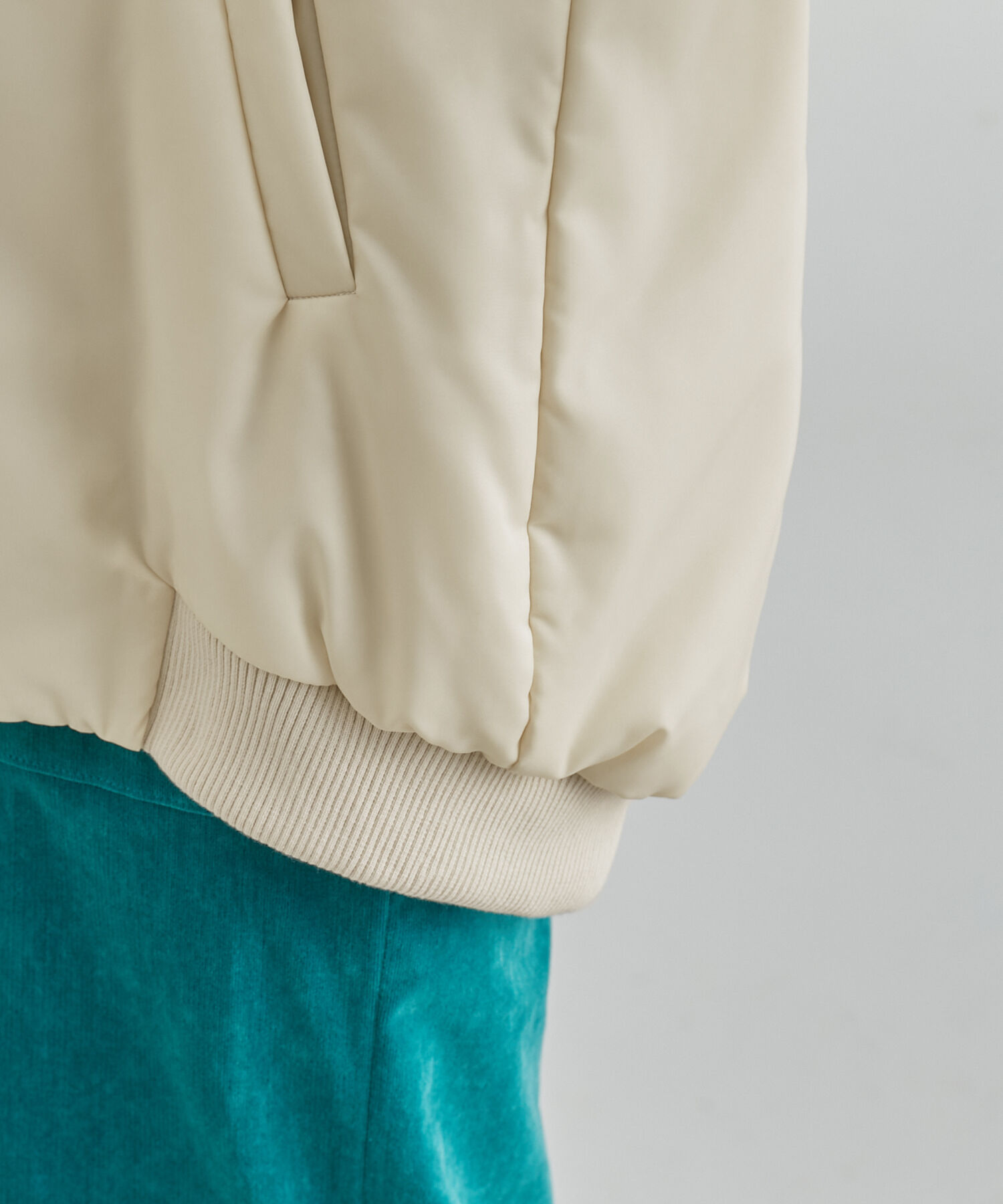 ROPE「【エディター三尋木奈保さんコラボ】フォルムブルゾンMA-1」|その他|