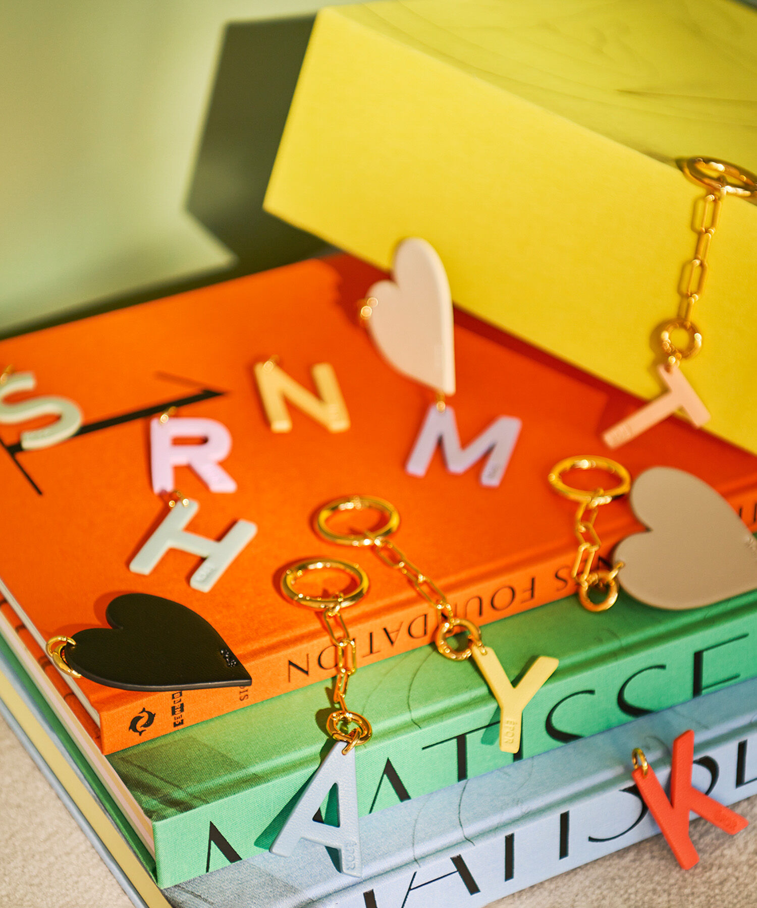 E'POR「【E'POR】ALPHABET/HEART CUSTOM CHARM【WEB限定/一部店舗限定】」|その他|ブラック(01)